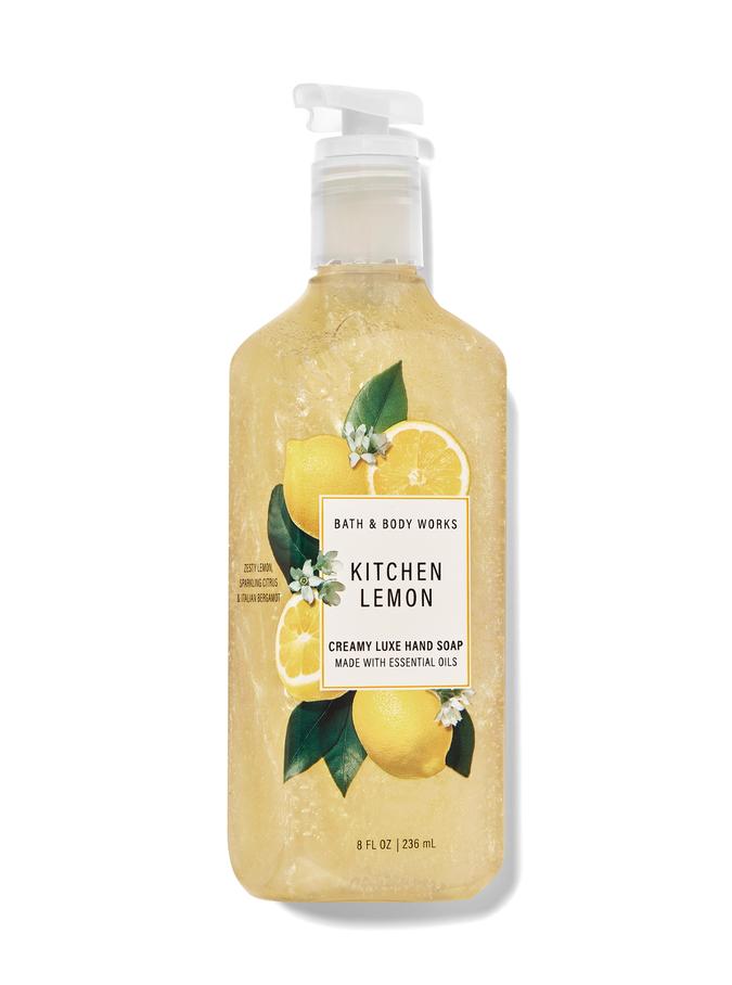 sparkling limoncello hand soap with olive oil