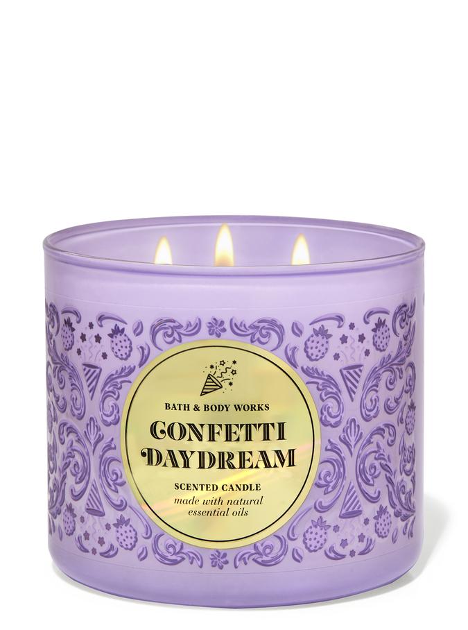 bath and body works purple candle