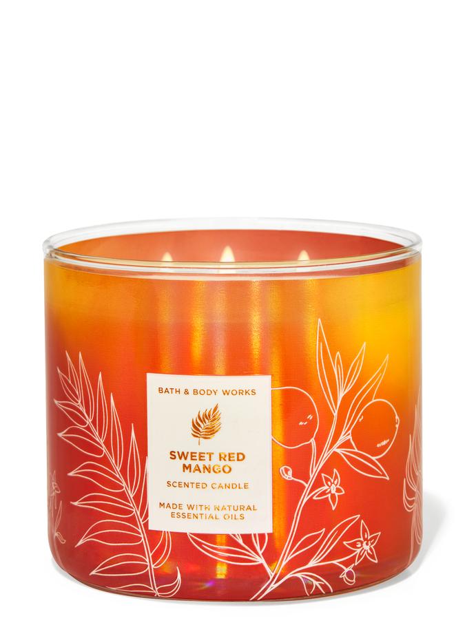 bath and body works red candles