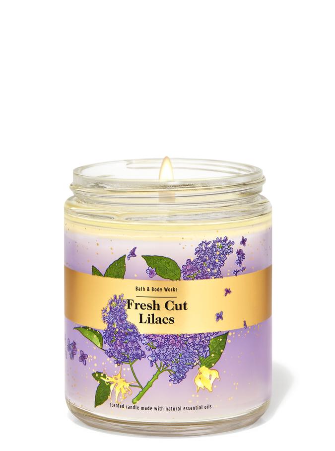 fresh cut lilacs candle bath and body works