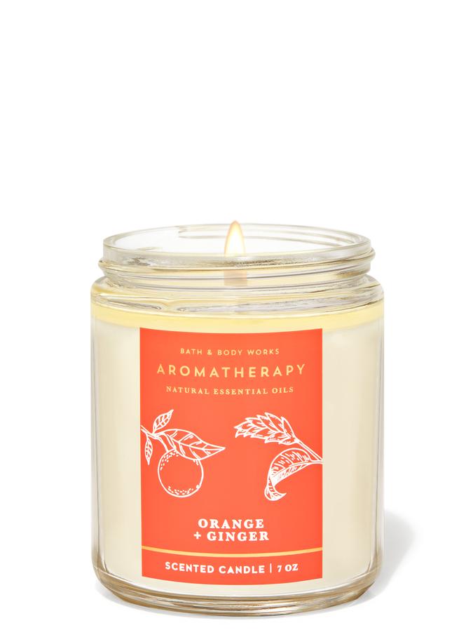 orange bath and body works candle