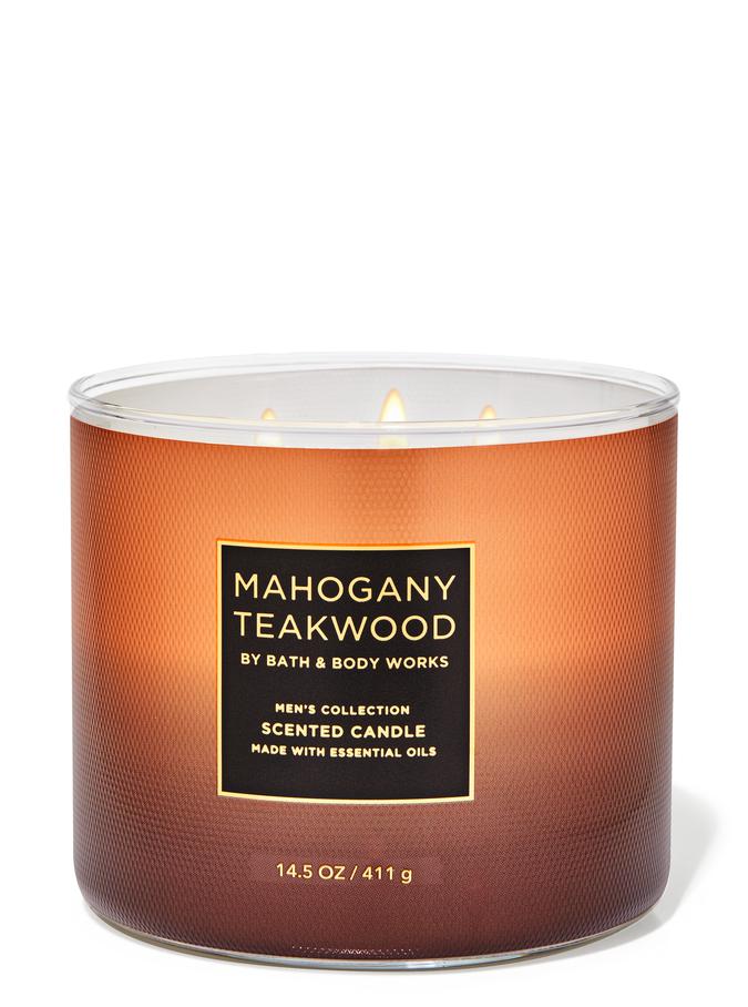 Mahogany Teakwood Classic Reserve Tin Candle