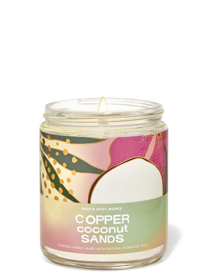 coconut bath and body works candle